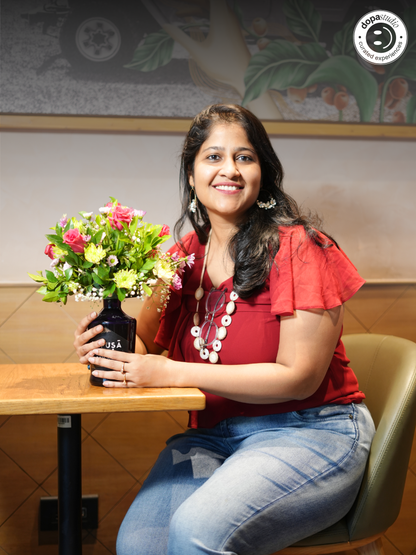 Bottle & Bloom - A Floral Arrangement & Bottle Art Experience