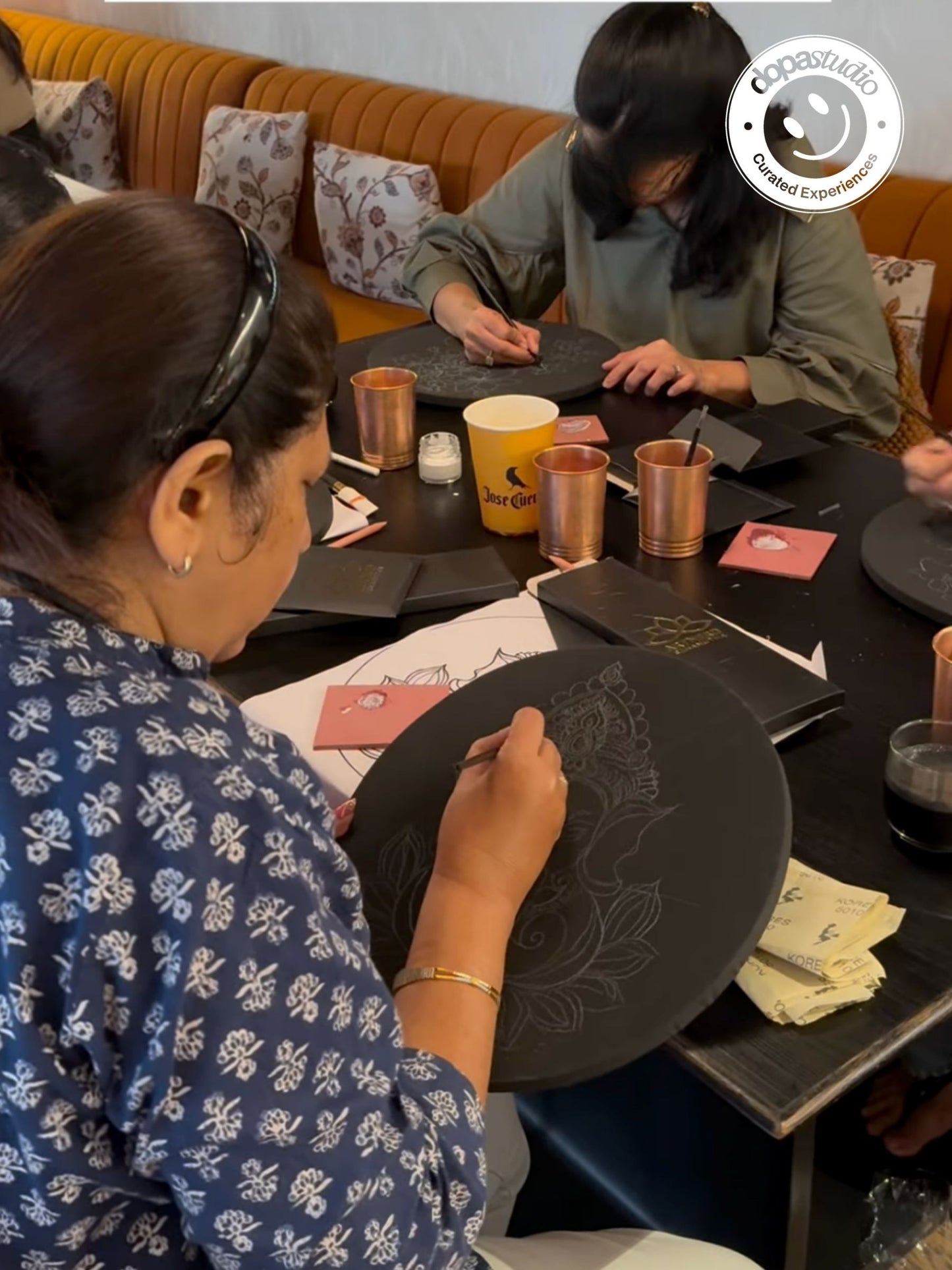 The Golden Whisper - A Gold Foil Art Experience