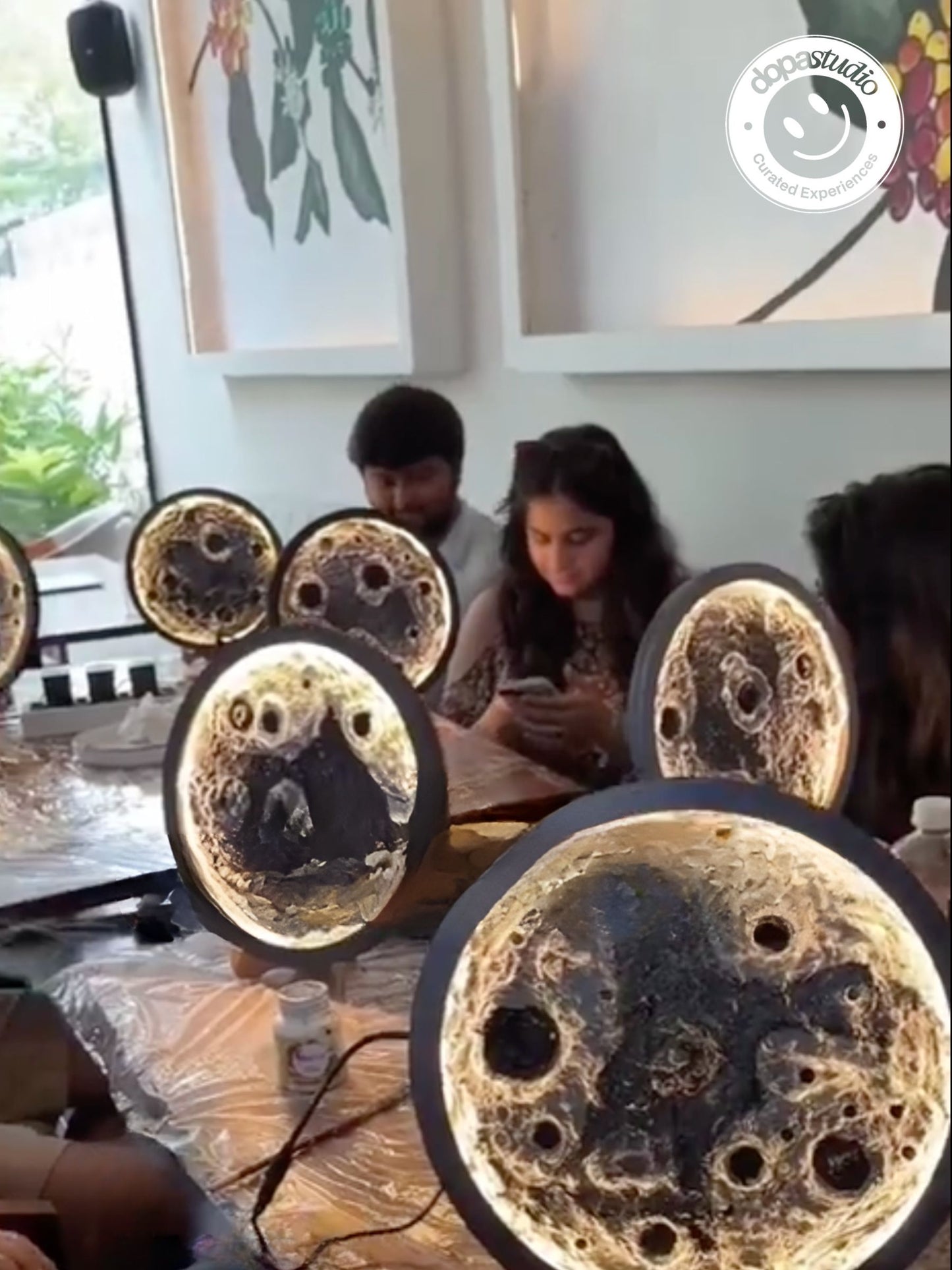 Cosmic Craters - An Illuminated Moon Lamp Workshop