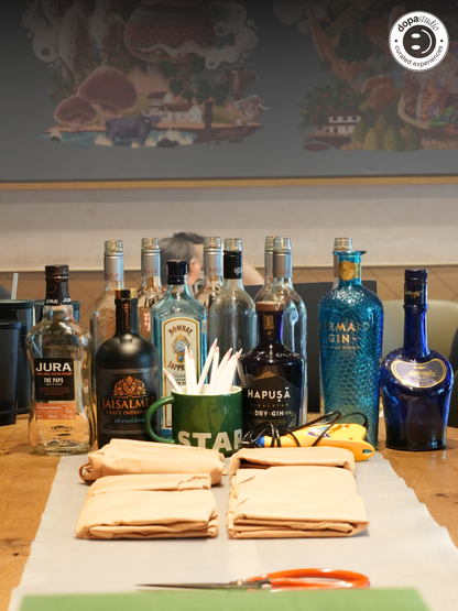 Bottle & Bloom - A Floral Arrangement & Bottle Art Experience