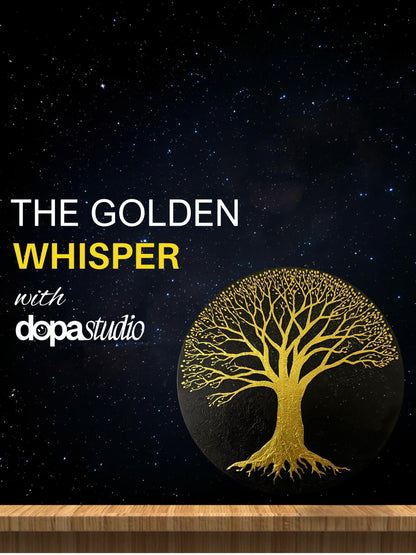 The Golden Whisper - A Gold Foil Art Experience