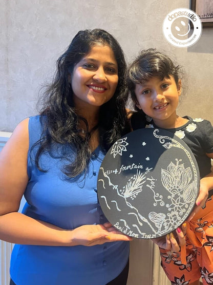 The Golden Whisper - A Gold Foil Art Experience